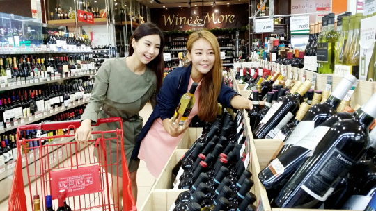 롯데마트가 와인 페스티벌을 진행한다. <롯데쇼핑 제공>